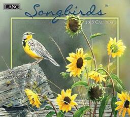 Libro in inglese Songbirds 2018 Wall Calendar Susan Bourdet