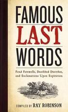 Libro in inglese Famous Last Words