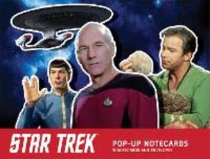 Libro in inglese Star Trek Pop-Up Notecards: 10 Notecards and Envelopes Chip Carter