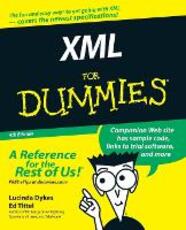 Libro in inglese XML For Dummies Lucinda Dykes Ed Tittel