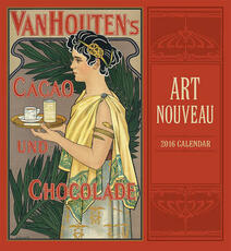 Libro in inglese Art Nouveau 2016 Wall Calendar