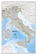 Libro in inglese Italy Classic, Tubed: Wall Maps Countries & Regions National Geographic Maps