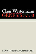 Libro in inglese Genesis 37-50 Claus Westermann