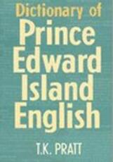 Libro in inglese Dictionary of Prince Edward Island English
