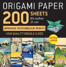 Libro in inglese Origami Paper 200 sheets Japanese Woodblock Prints 8 1/4": Extra Large Tuttle Origami Paper: High-Quality Double Sided Origami Sheets Printed with 12 Different Prints (Instructions for 6 Projects Included)