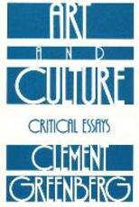Libro in inglese Art And Culture Clement Greenberg