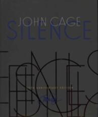 Libro in inglese Silence John Cage