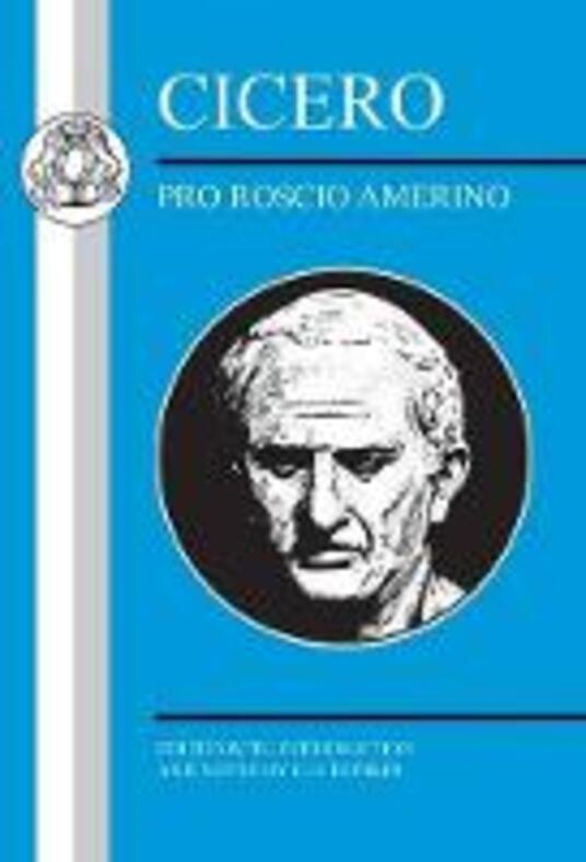 Cicero Pro Roscio Amerino Cicero Libro in lingua inglese