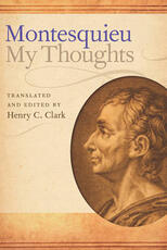 Libro in inglese My Thoughts Charles-Louis de Secondat Montesquieu