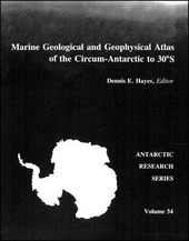 Copertina  Marine geological and geophysical atlas of the circum-antarctic to 30*S