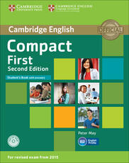 Libro in inglese Compact First Student's Book with Answers with CD-ROM Peter May