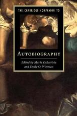 Libro in inglese The Cambridge Companion to Autobiography