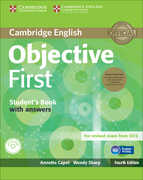 Libro in inglese Objective First Student's Book Pack (Student's Book with Answers with CD-ROM and Class Audio CDs(2)) Annette Capel Wendy Sharp