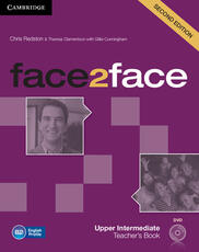 Libro in inglese face2face Upper Intermediate Teacher's Book with DVD Chris Redston Theresa Clementson