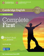 Libro in inglese Complete First Student's Book with Answers with CD-ROM Guy Brook-Hart