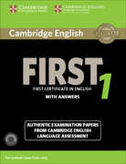 Libro in inglese Cambridge English First 1 for Revised Exam from 2015 Student's Book Pack (Student's Book with Answers and Audio CDs (2)): Authentic Examination Papers from Cambridge English Language Assessment