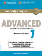 Libro in inglese Cambridge English Advanced 1 for Revised Exam from 2015 Student's Book without Answers: Authentic Examination Papers from Cambridge English Language Assessment