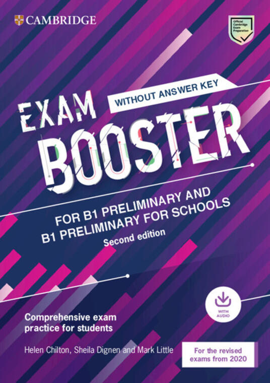 Exam Booster For B1 Preliminary And B1 Preliminary For Schools Without ...