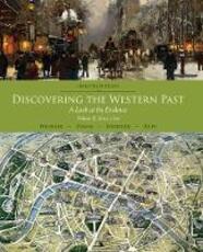 Libro in inglese Discovering the Western Past: A Look at the Evidence, Volume II: Since 1500 Merry E. Wiesner-Hanks Julius Ruff Andrew Evans