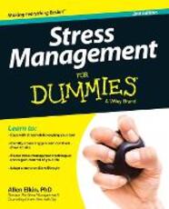 Libro in inglese Stress Management For Dummies Allen Elkin