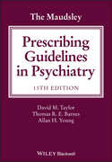 Libro in inglese The Maudsley Prescribing Guidelines in Psychiatry David M. Taylor Thomas R. E. Barnes Allan H. Young