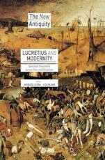Libro in inglese Lucretius and Modernity: Epicurean Encounters Across Time and Disciplines