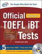 Libro in inglese Official TOEFL iBT Tests Volume 1, Third Edition Educational Testing Service