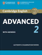 Libro in inglese Cambridge English Advanced 2 Student's Book with answers: Authentic Examination Papers