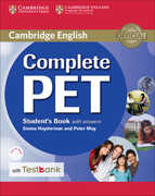 Libro in inglese Complete PET Student's Book with Answers with CD-ROM and Testbank Emma Heyderman Peter May