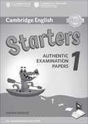 Libro in inglese Cambridge English Starters 1 for Revised Exam from 2018 Answer Booklet: Authentic Examination Papers
