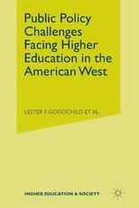 Libro in inglese Public Policy Challenges Facing Higher Education in the American West