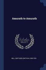 Libro in inglese Amurath to Amurath