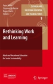 Cover  Rethinking work and learning : adult and vocational education for social sustainability