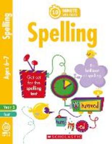 Spelling Year 2 Shelley Welsh Libro In Lingua Inglese Scholastic 10 Minute Sats Tests Ibs