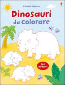 Dinosauri da colorare. Con adesivi. Ediz. illustrata.pdf