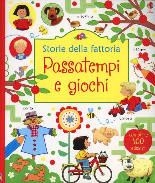 Passatempi E Giochi. Con Adesivi. Ediz. Illustrata - Rebecca Gilpin ...