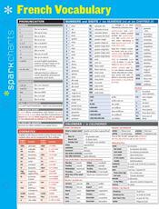 Libro in inglese French Vocabulary SparkCharts SparkNotes