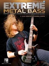 Libro in inglese Extreme Metal Bass Alex Webster