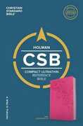 Libro in inglese CSB Compact Ultrathin Reference Bible, Pink Leathertouch CSB Bibles By Holman