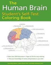 Libro in inglese Human Brain Student's Self-Test Coloring Book Joshua Gowin Wade Kothmann