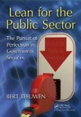 Libro in inglese Lean for the Public Sector: The Pursuit of Perfection in Government Services Bert Teeuwen