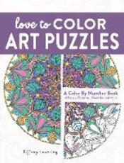 Libro in inglese Love to Color Art Puzzles: A Color By Number Books of Petals, Patterns, Mandalas and More Tiffany Lovering
