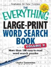 Libro in inglese The Everything Large-Print Word Search Book, Volume 9: More Than 100 Easy-to-Read Word Search Puzzles Charles Timmerman