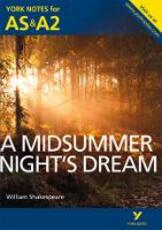 Libro in inglese A Midsummer Night's Dream: York Notes for AS & A2 Michael Sherborne