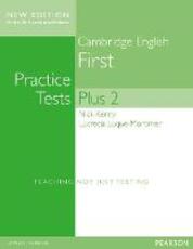 Libro in inglese Cambridge First Volume 2 Practice Tests Plus New Edition Students' Book with Key Nick Kenny Lucrecia Luque-Mortimer