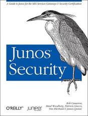 Libro in inglese JUNOS Security Rob Cameron James Quinn Patricio Giecco