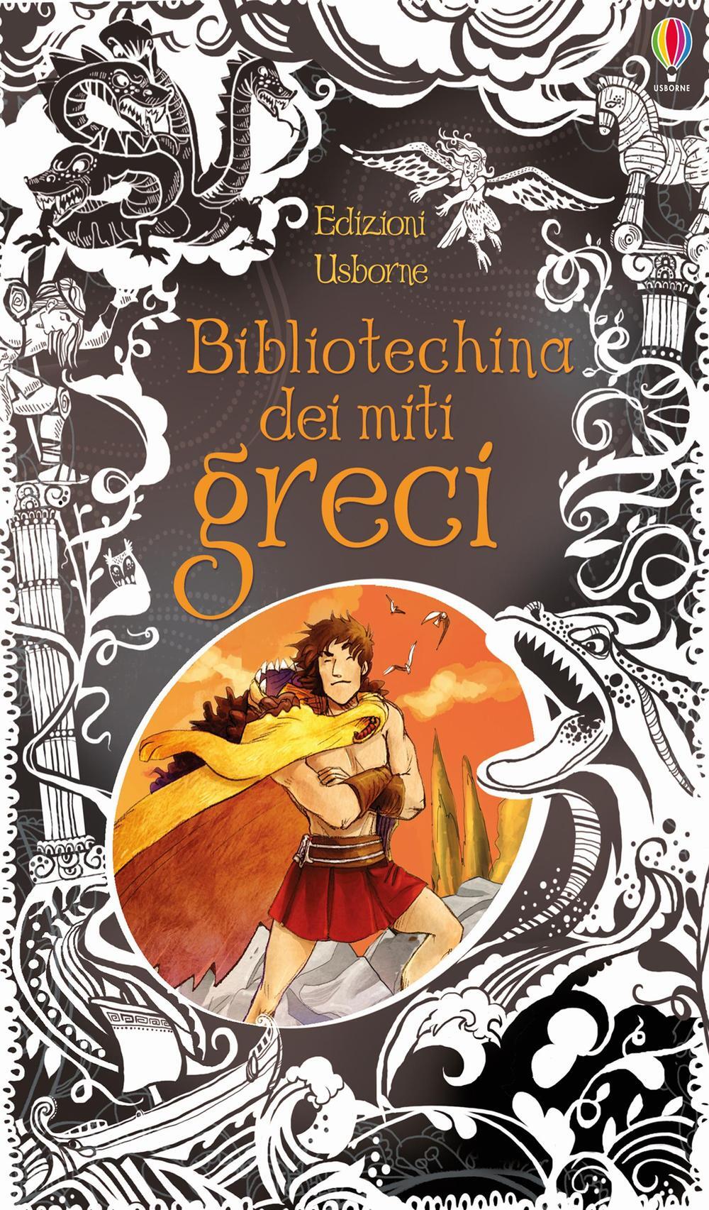 Bibliotechina dei miti greci. Ediz. illustrata Rodney Matthews Libro Usborne Publishing