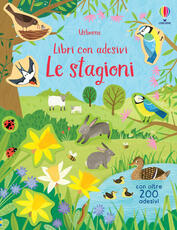 Libro Le stagioni. Libri con adesivi. Ediz. a colori Holly Bathie