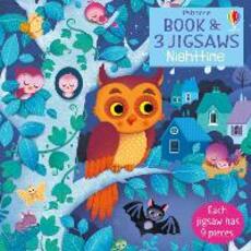 Libro in inglese Usborne Book and 3 Jigsaws: Night time Sam Taplin
