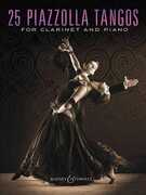 Libro in inglese 25 Piazzolla Tangos for Clarinet and Piano